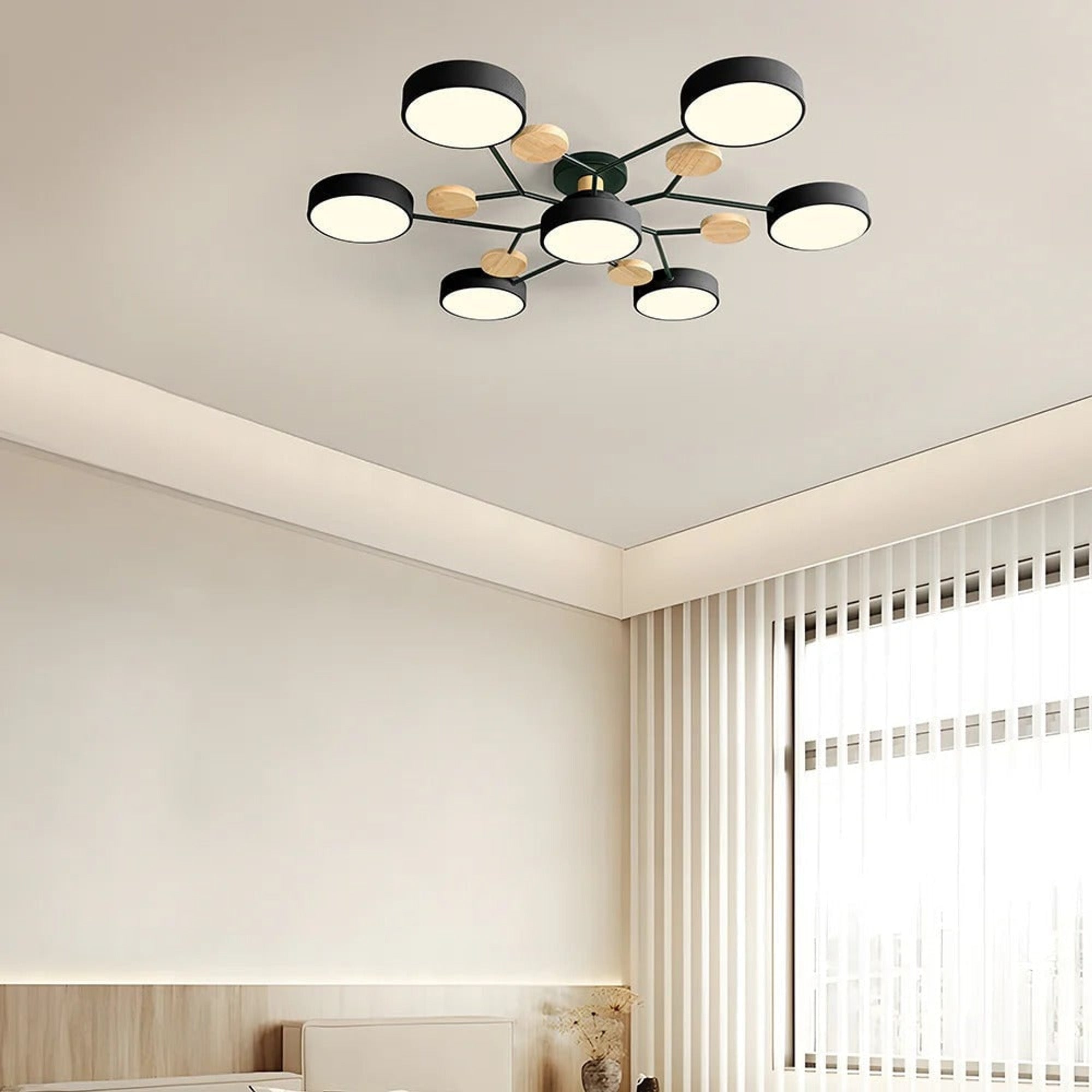 LED Ceiling Lights Modern Ceiling Lamp With Acrylic Iron Design For Living Room - Image 41