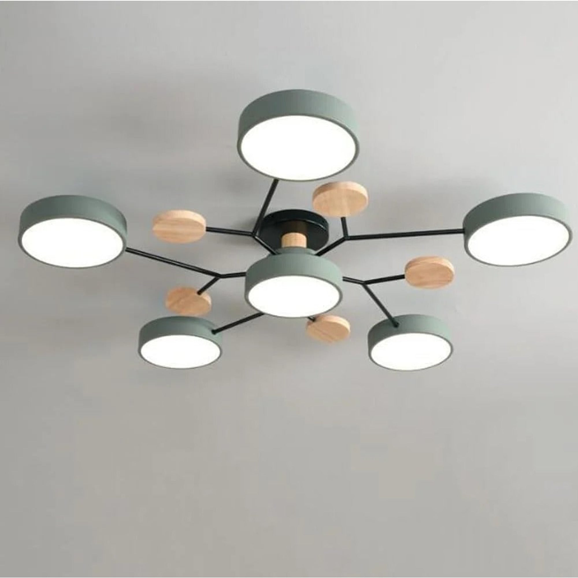 LED Ceiling Lights Modern Ceiling Lamp With Acrylic Iron Design For Living Room - Image 9