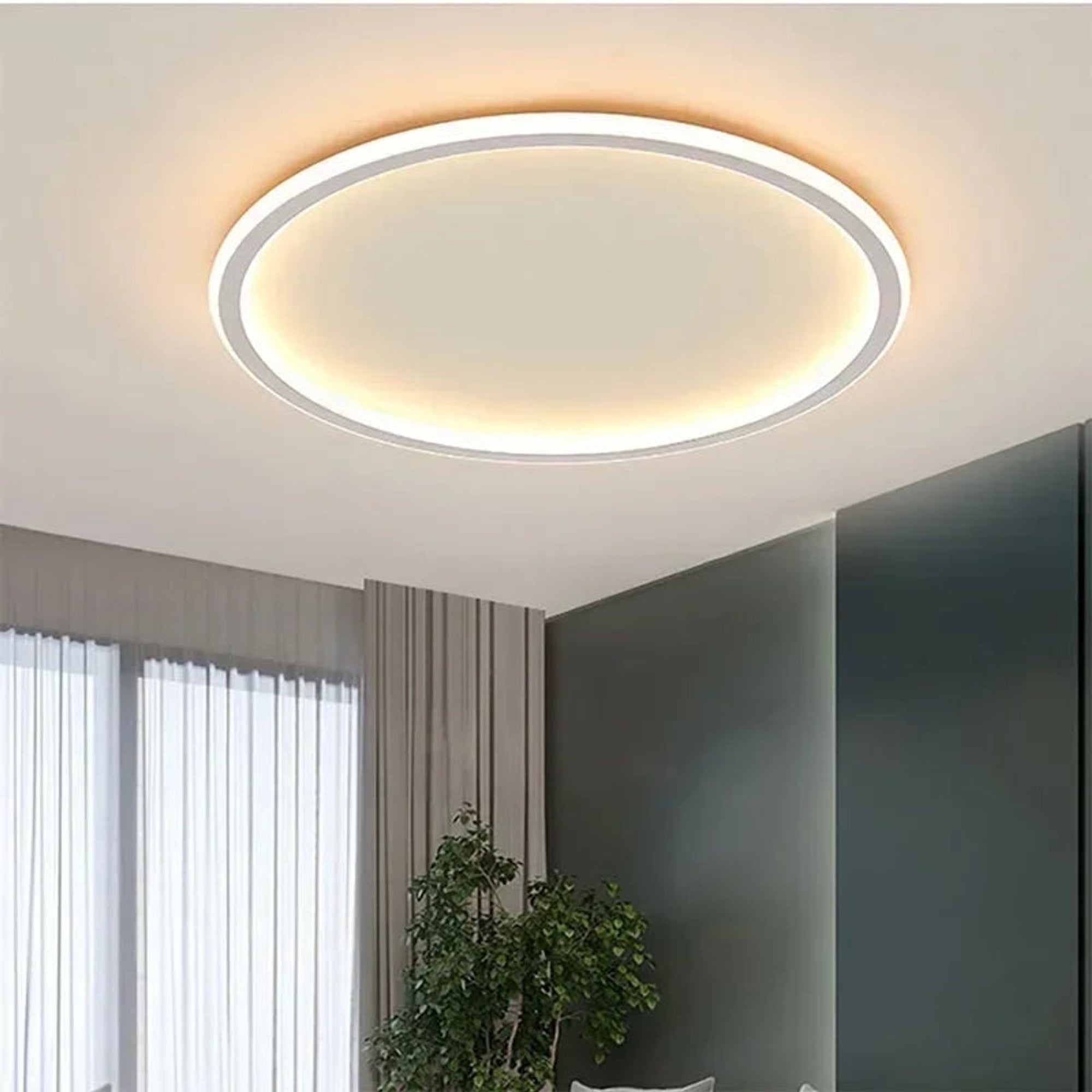 LED Ceiling Lights Modern Round Dimmable With Remote Control For Kitchen - Image 5