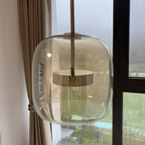 LED Ceiling Lights Pendant Light Glass Fixture Adjustable Height Dimmable - Image 14
