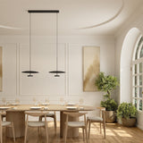 LED Ceiling Lights Round Modern Dimmable Hanging Fixture With Remote Control - Image 7