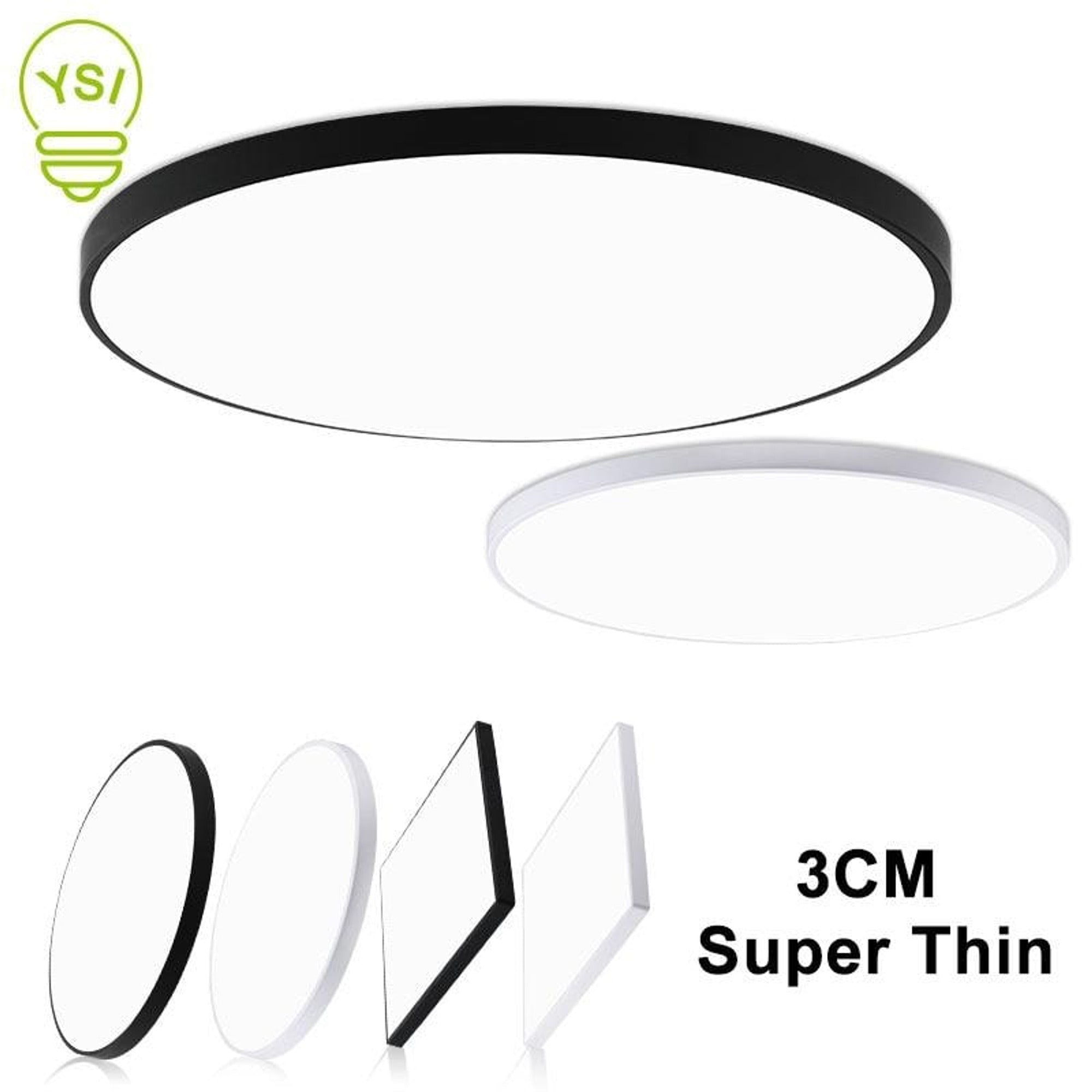 LED Ceiling Lights Ultra-Thin Sealed Dust-Proof Mosquito-Proof Design - Image 2