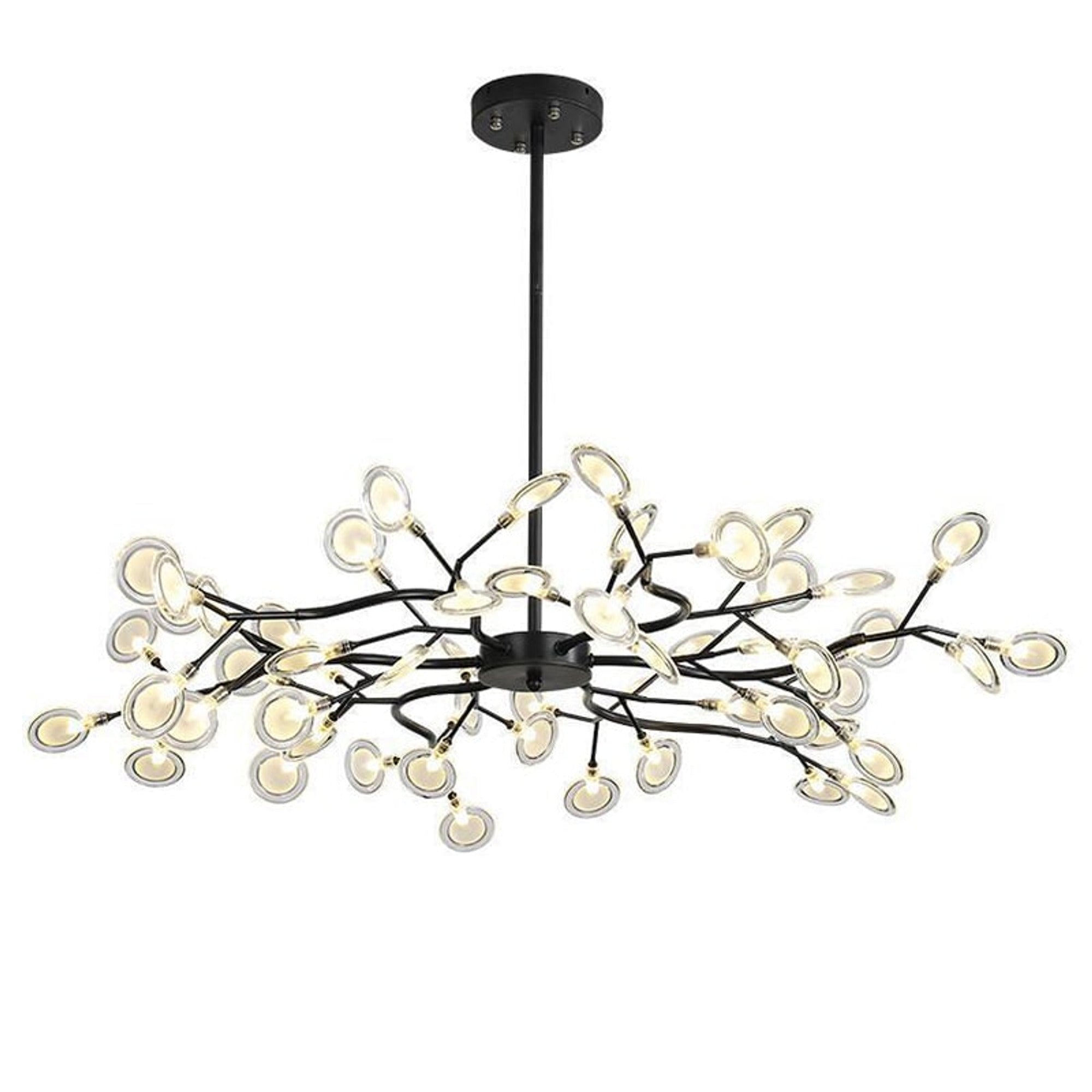 LED Chandeliers Branch Design Firefly Ceiling Light Contemporary Living Room - Image 16