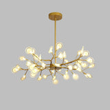 LED Chandeliers Branch Design Firefly Ceiling Light Contemporary Living Room - Image 13