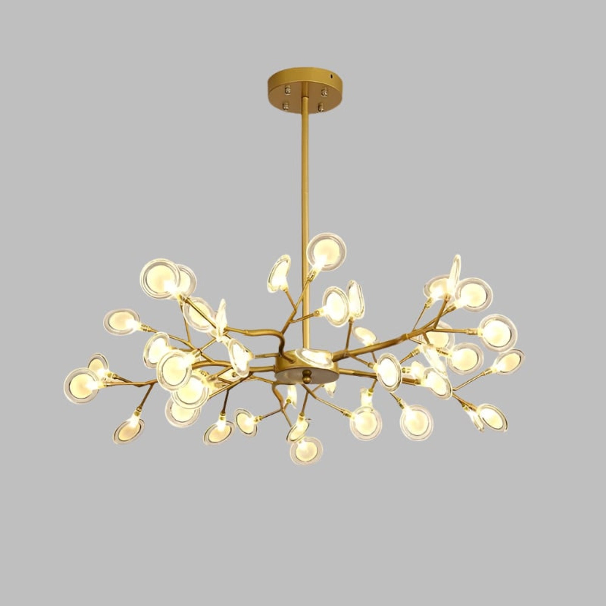 LED Chandeliers Branch Design Firefly Ceiling Light Contemporary Living Room - Image 13