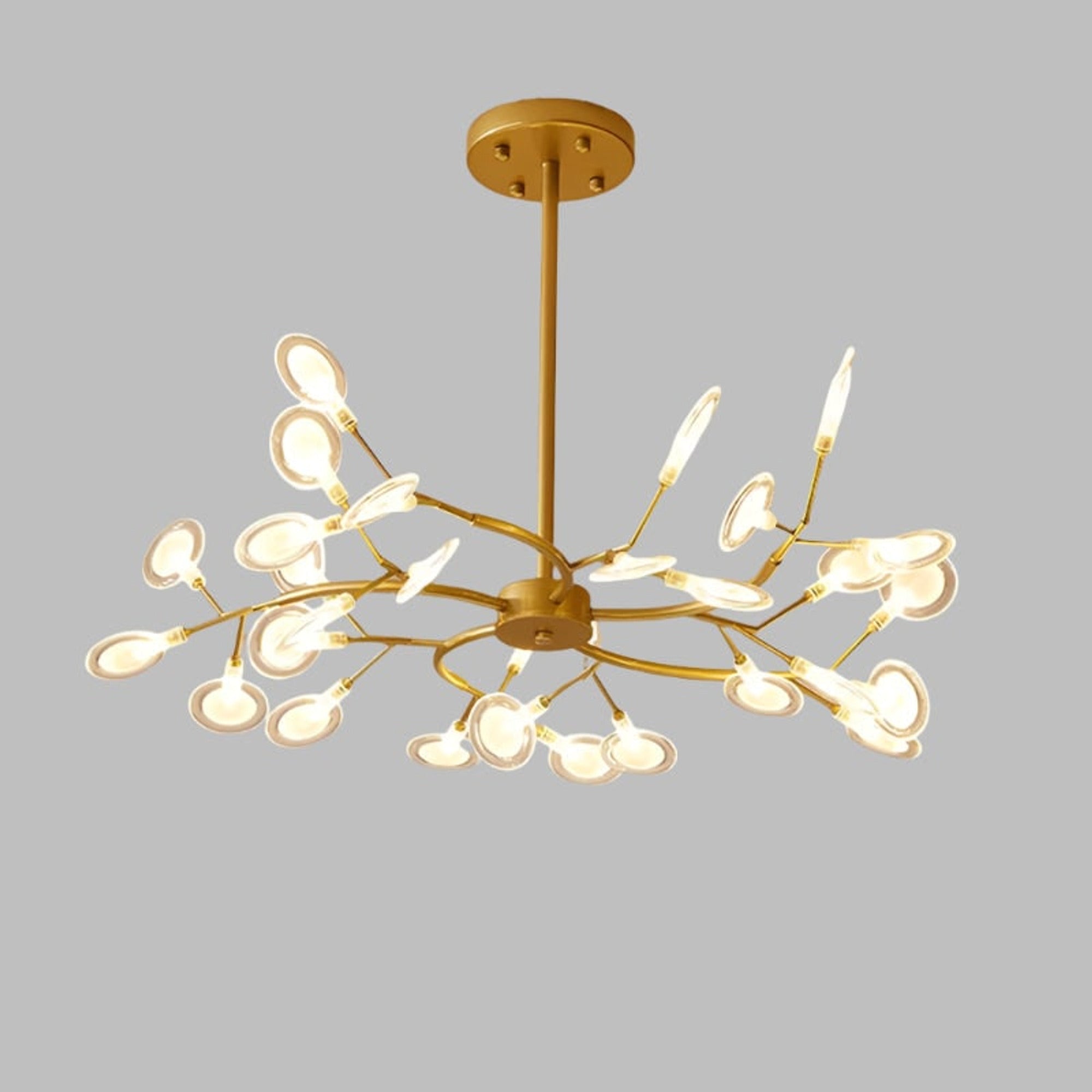 LED Chandeliers Branch Design Firefly Ceiling Light Contemporary Living Room - Image 9