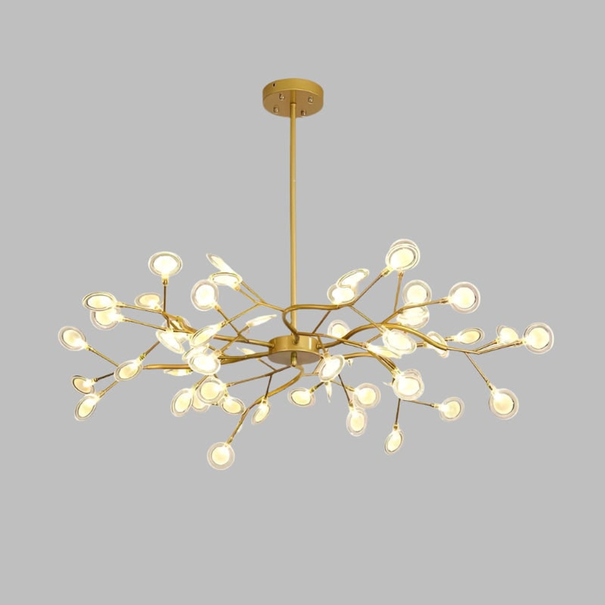 LED Chandeliers Branch Design Firefly Ceiling Light Contemporary Living Room - Image 14
