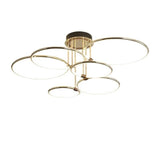 LED Chandeliers Ceiling Light Geometric Design Dimmable Modern Circular - Image 9