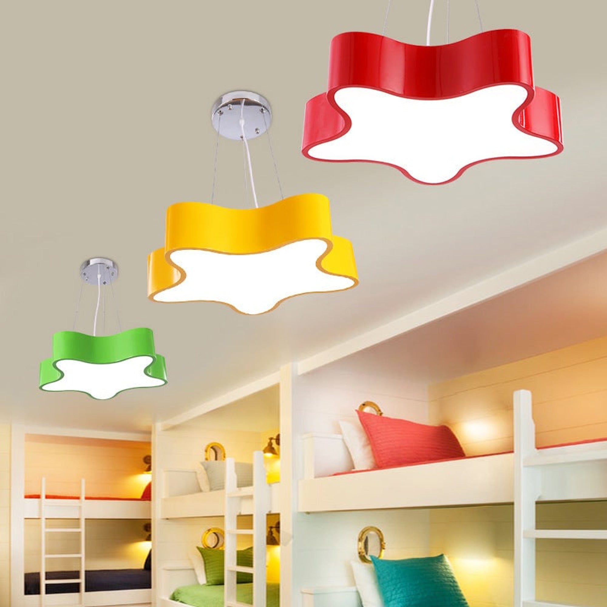 LED Chandeliers Contemporary Acrylic Star Ceiling Light - Image 2