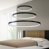 LED Chandeliers Contemporary Ceiling Light Interlocking Ring Design - Image 4