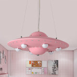 LED Chandeliers Contemporary Ceiling Light Metal Flying Saucer Design - Image 14