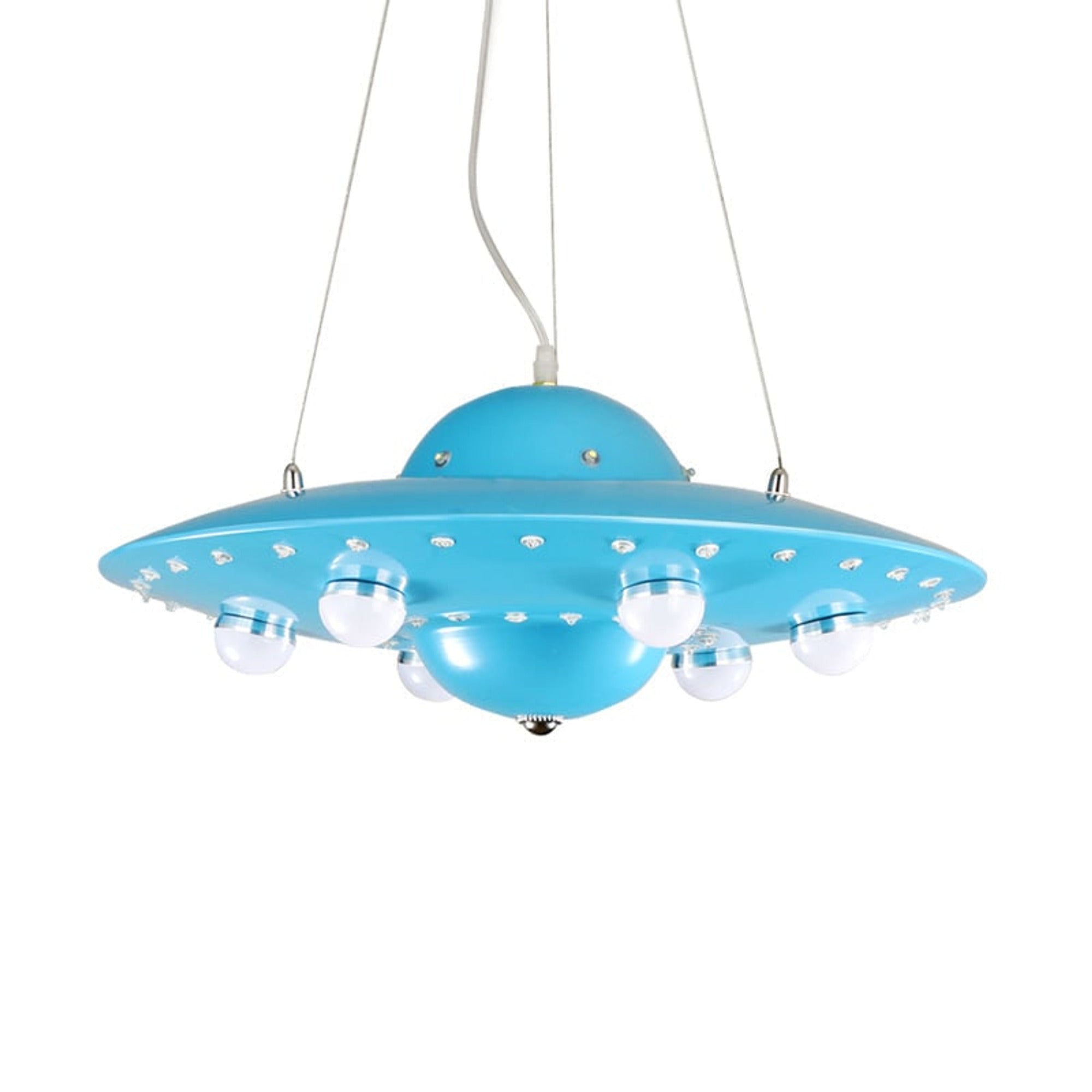LED Chandeliers Contemporary Ceiling Light Metal Flying Saucer Design - Image 7