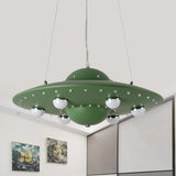LED Chandeliers Contemporary Ceiling Light Metal Flying Saucer Design - Image 20