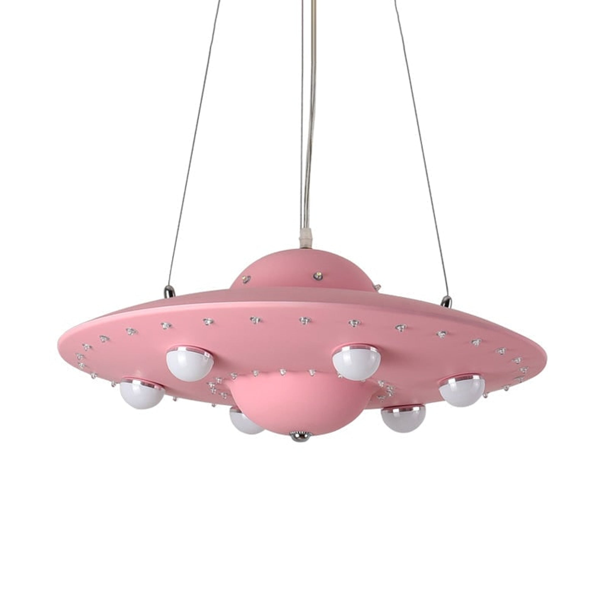 LED Chandeliers Contemporary Ceiling Light Metal Flying Saucer Design - Image 2