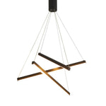 LED Chandeliers Linear Bar Suspension Light Modern Metal Adjustable Remote Dimmable - Image 5