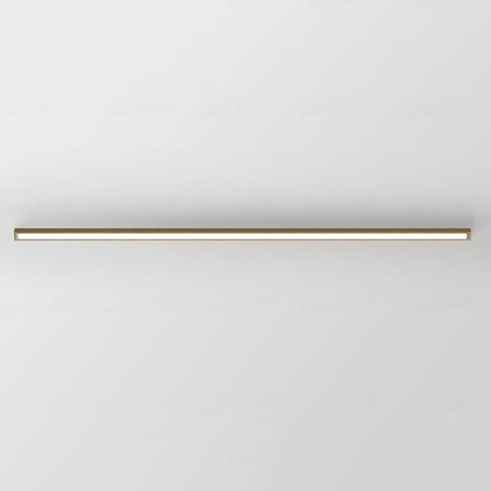 LED Chandeliers Linear Ceiling Light Wooden Design Acrylic Lampshade Modern - Image 6