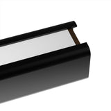 LED Chandeliers Linear Pendant Light Black Finish Walnut Wood Adjustable Dimmable Ceiling - Image 9