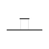 LED Chandeliers Linear Pendant Light Black Finish Walnut Wood Adjustable Dimmable Ceiling - Image 17