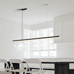 LED Chandeliers Linear Pendant Light Ceiling Metal Fixture For Kitchen Dining Table - Image 3