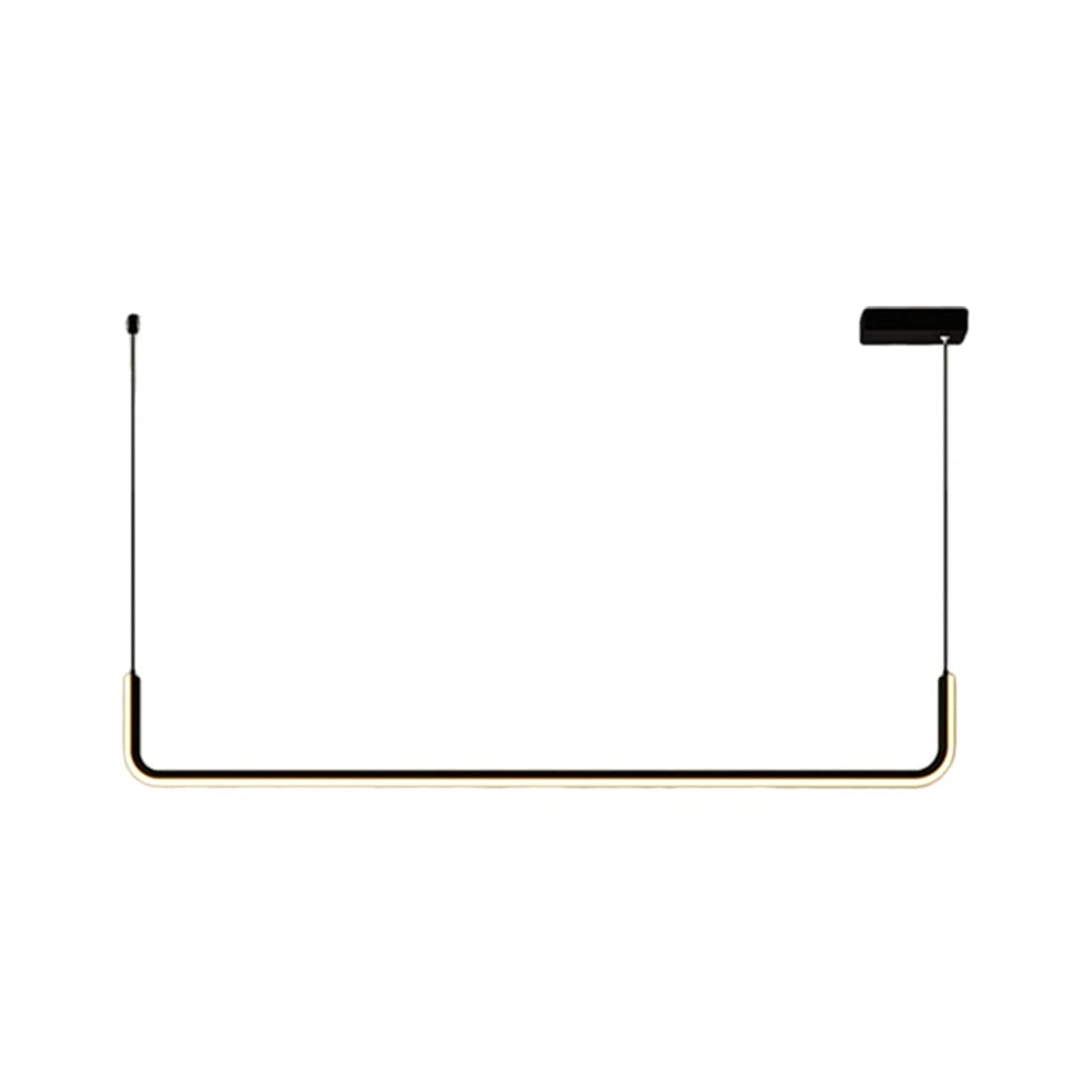 LED Chandeliers Linear Pendant Light Modern Metal Ceiling - Image 1