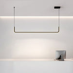 LED Chandeliers Linear Pendant Light Modern Metal Ceiling - Image 2