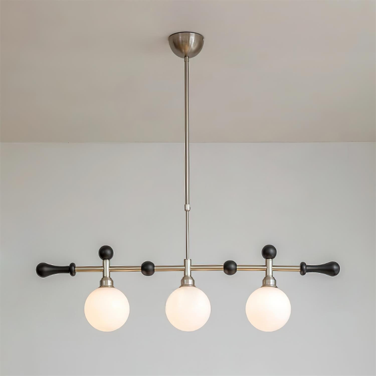 LED Chandeliers Modern Linear Globe Pendant Light For Dining Room - Image 8