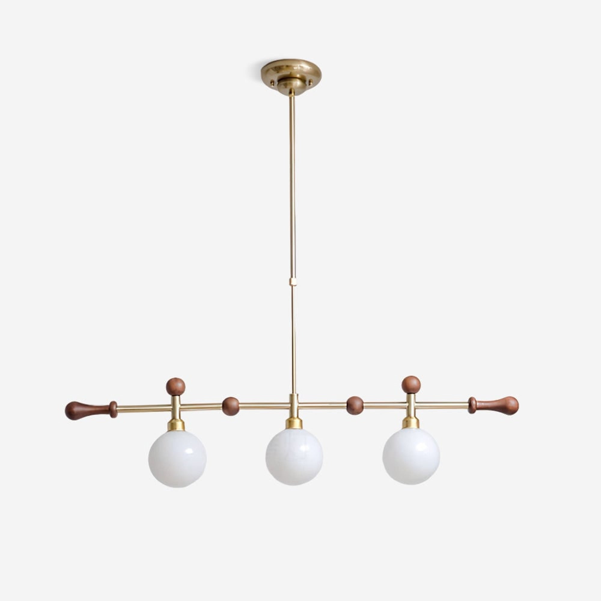 LED Chandeliers Modern Linear Globe Pendant Light For Dining Room - Image 1