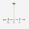 LED Chandeliers Modern Linear Globe Pendant Light For Dining Room - Image 1