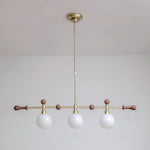 LED Chandeliers Modern Linear Globe Pendant Light For Dining Room - Image 7