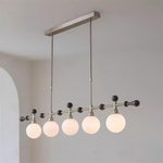 LED Chandeliers Modern Linear Globe Pendant Light For Dining Room - Image 3