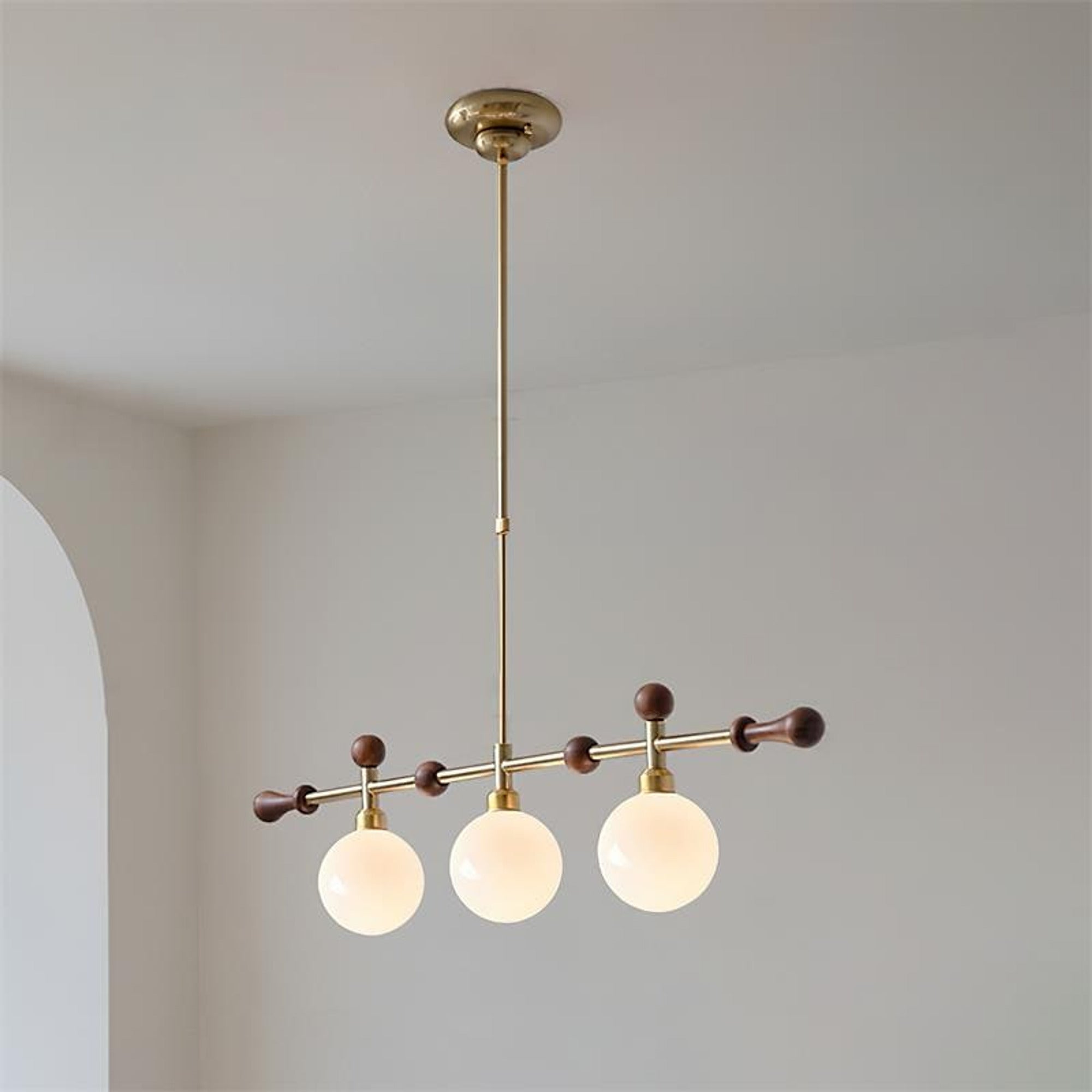 LED Chandeliers Modern Linear Globe Pendant Light For Dining Room - Image 15