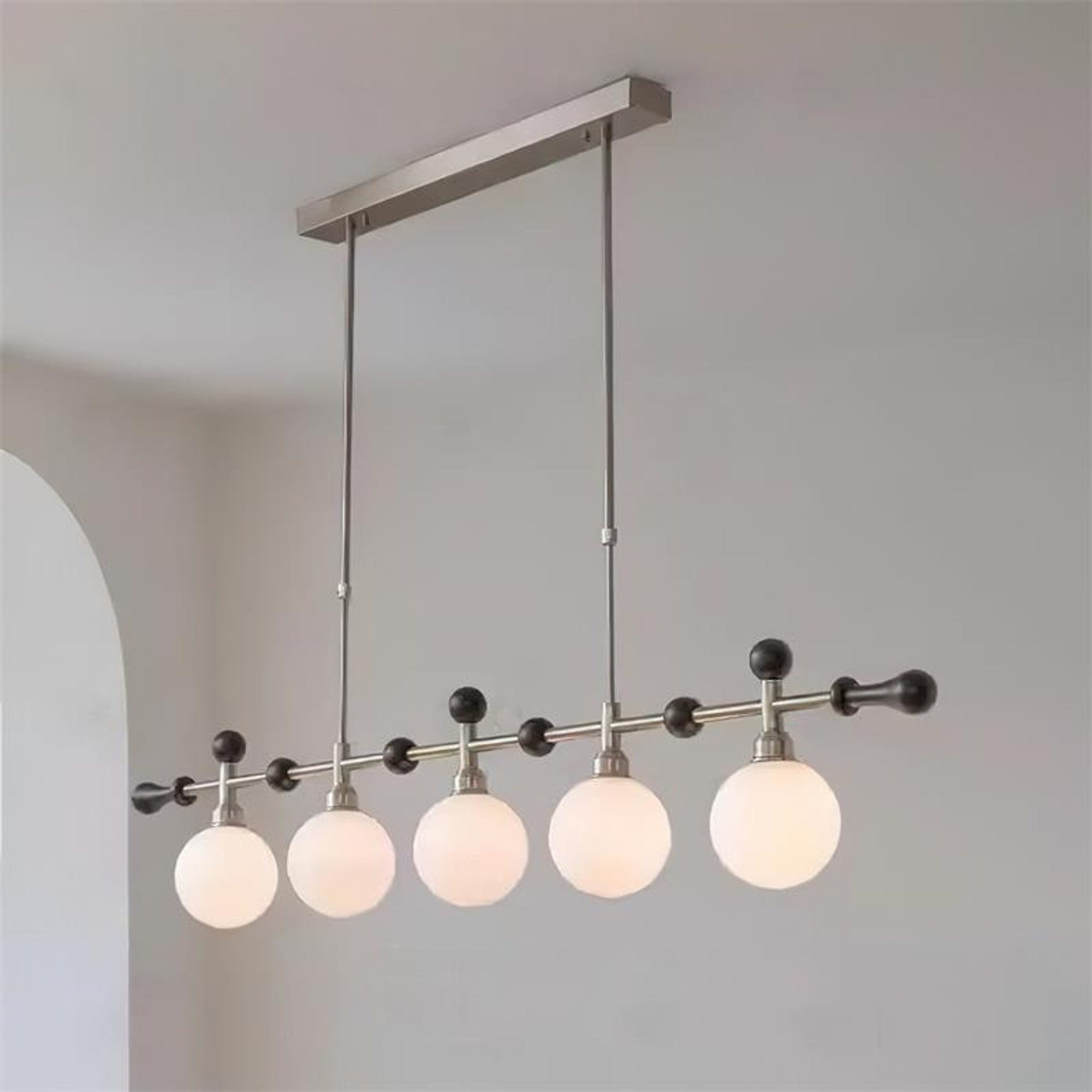 LED Chandeliers Modern Linear Globe Pendant Light For Dining Room - Image 18
