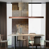 LED Chandeliers Modern Linear Pendant For Dining Table With Remote Control - Image 3