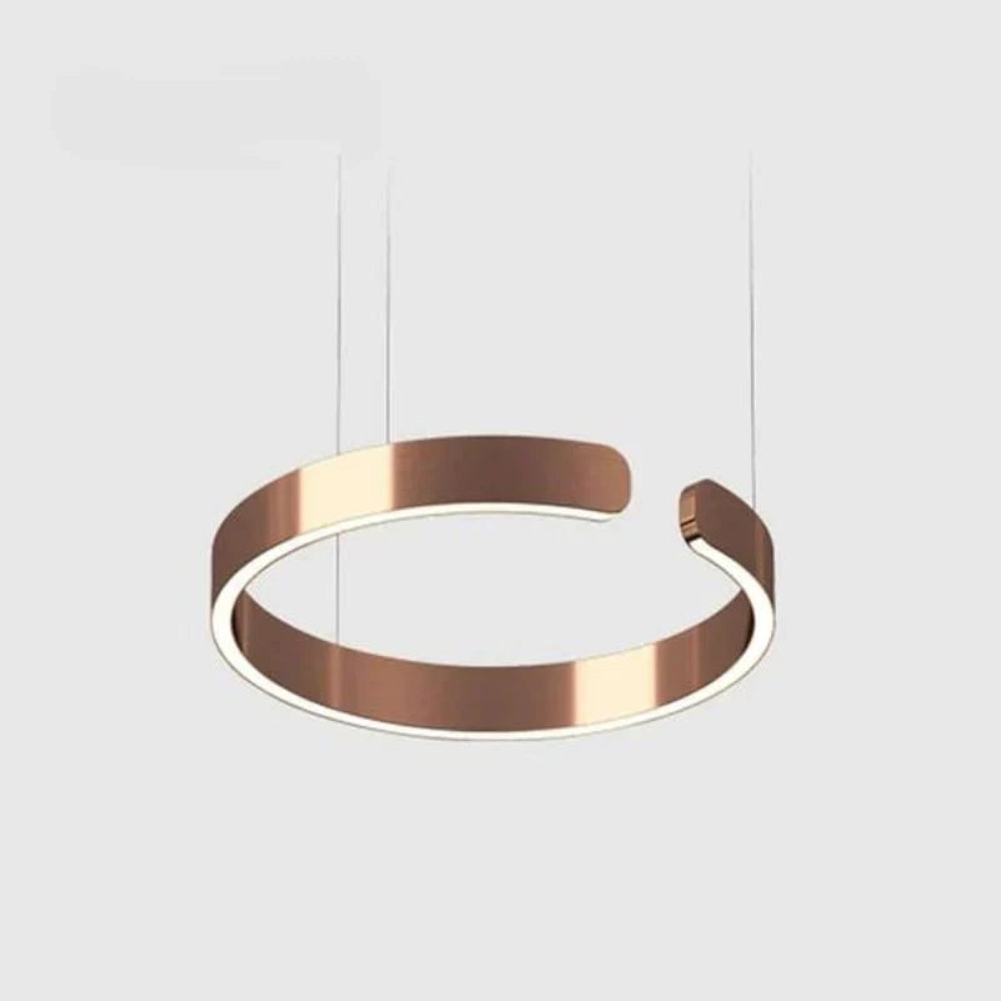 LED Chandeliers Modern Round Ring Ceiling Light Metal - Image 15