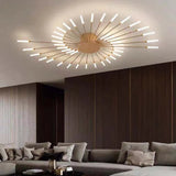LED Chandeliers Modern Starburst Ceiling Light Finish - Image 1