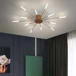 LED Chandeliers Modern Starburst Ceiling Light Finish - Image 11