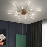 LED Chandeliers Modern Starburst Ceiling Light Finish - Image 11