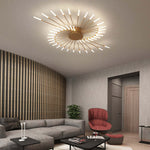 LED Chandeliers Modern Starburst Ceiling Light Finish - Image 18