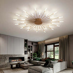 LED Chandeliers Modern Starburst Ceiling Light Finish - Image 20