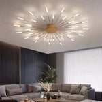 LED Chandeliers Modern Starburst Ceiling Light Finish - Image 3