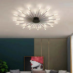 LED Chandeliers Modern Starburst Ceiling Light Finish - Image 4