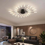 LED Chandeliers Modern Starburst Ceiling Light Finish - Image 6