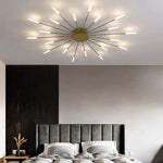 LED Chandeliers Modern Starburst Ceiling Light Finish - Image 7
