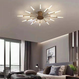 LED Chandeliers Modern Starburst Ceiling Light Finish - Image 9