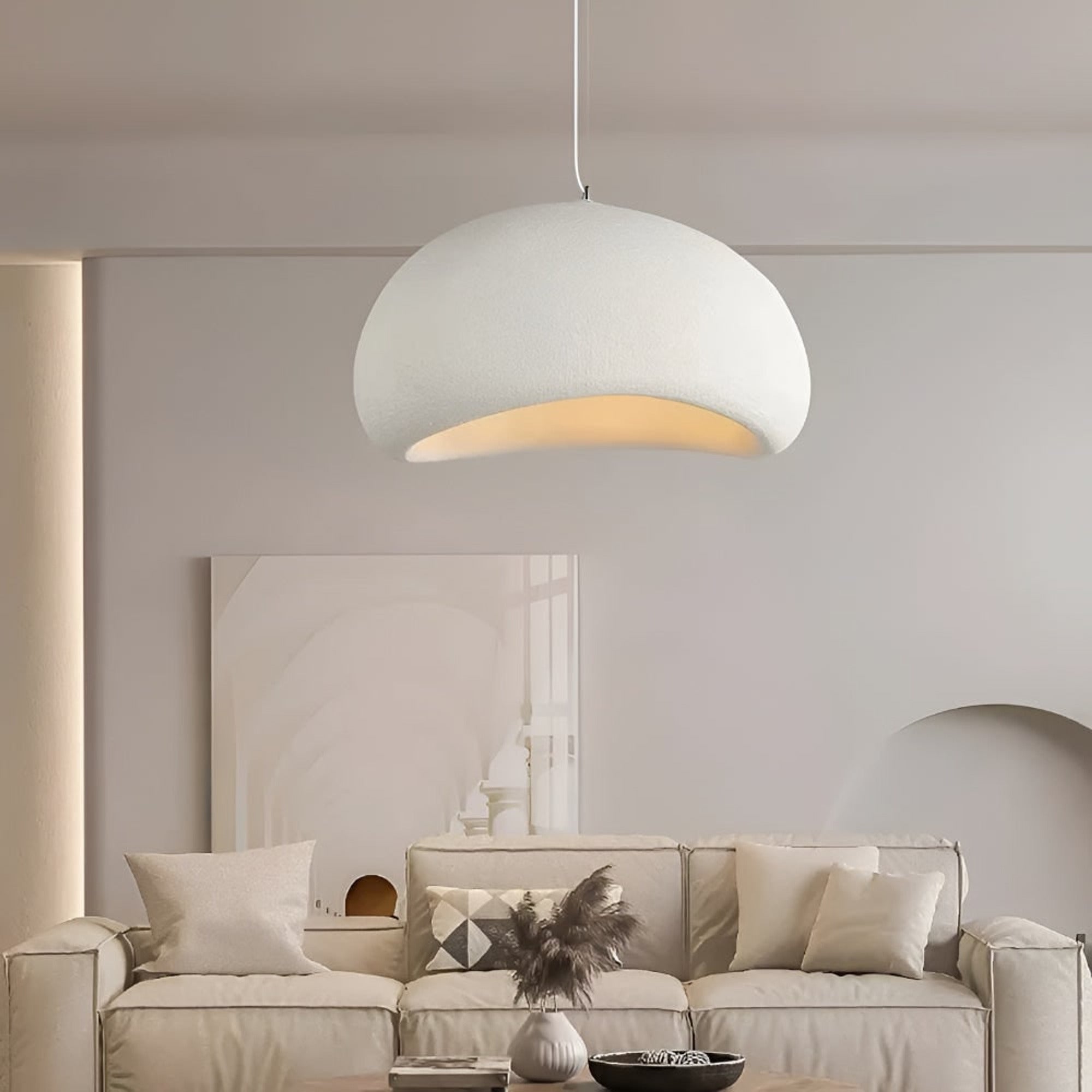 LED Chandeliers Modern Wabi Sabi Pendant Light Handmade Nordic Ceiling Lamp With G9 Bulb - Image 10
