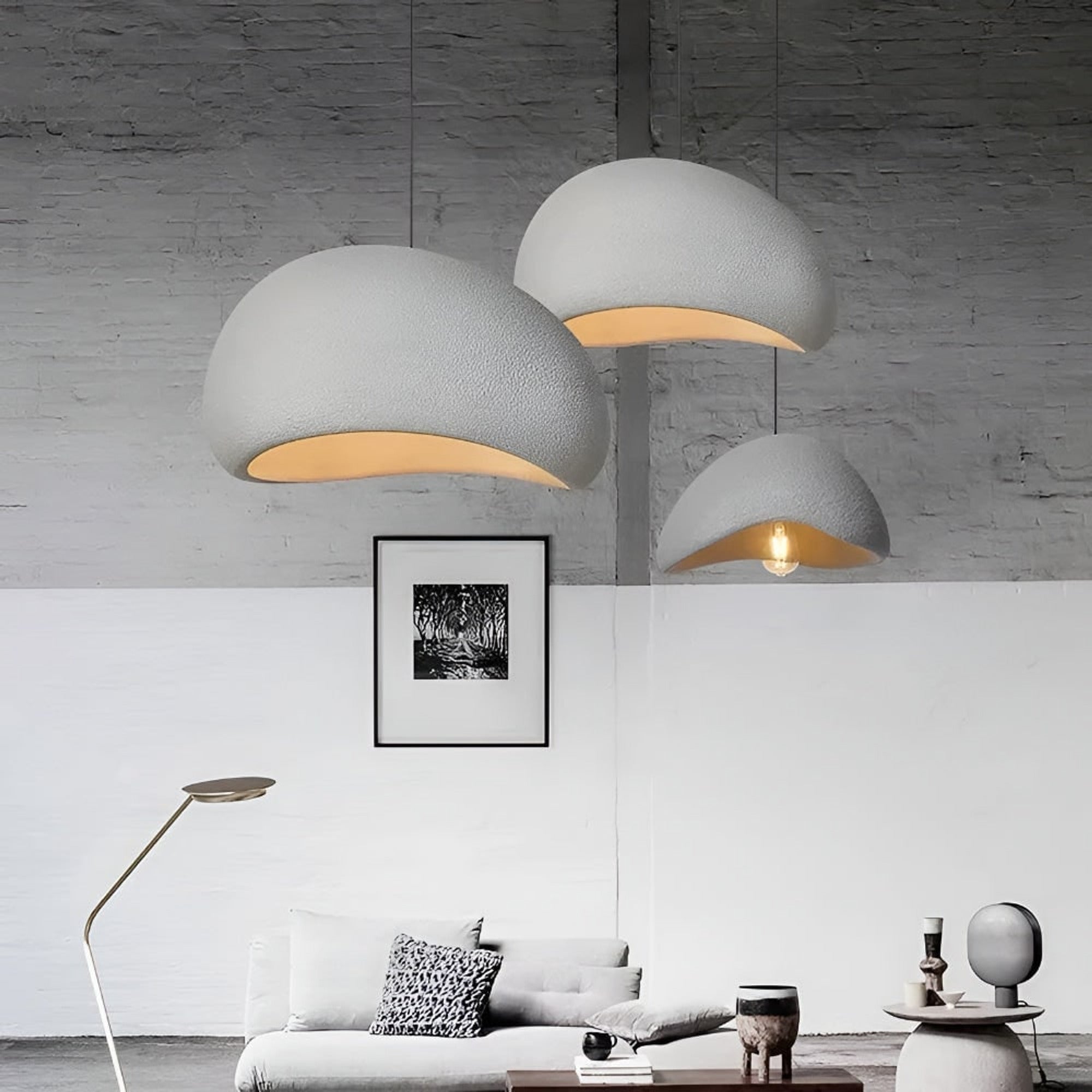 LED Chandeliers Modern Wabi Sabi Pendant Light Handmade Nordic Ceiling Lamp With G9 Bulb - Image 8