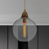 LED Chandeliers Pendant Light Glass Wood Accent Modern Indoor Lighting - Image 14