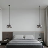 LED Chandeliers Pendant Light Modern Glass Adjustable Height Hand-Blown Ceiling Fixture - Image 12