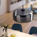 LED Chandeliers Pendant Light Modern Glass Adjustable Height Hand-Blown Ceiling Fixture - Image 13