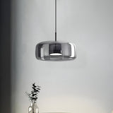 LED Chandeliers Pendant Light Modern Glass Adjustable Height Hand-Blown Ceiling Fixture - Image 14
